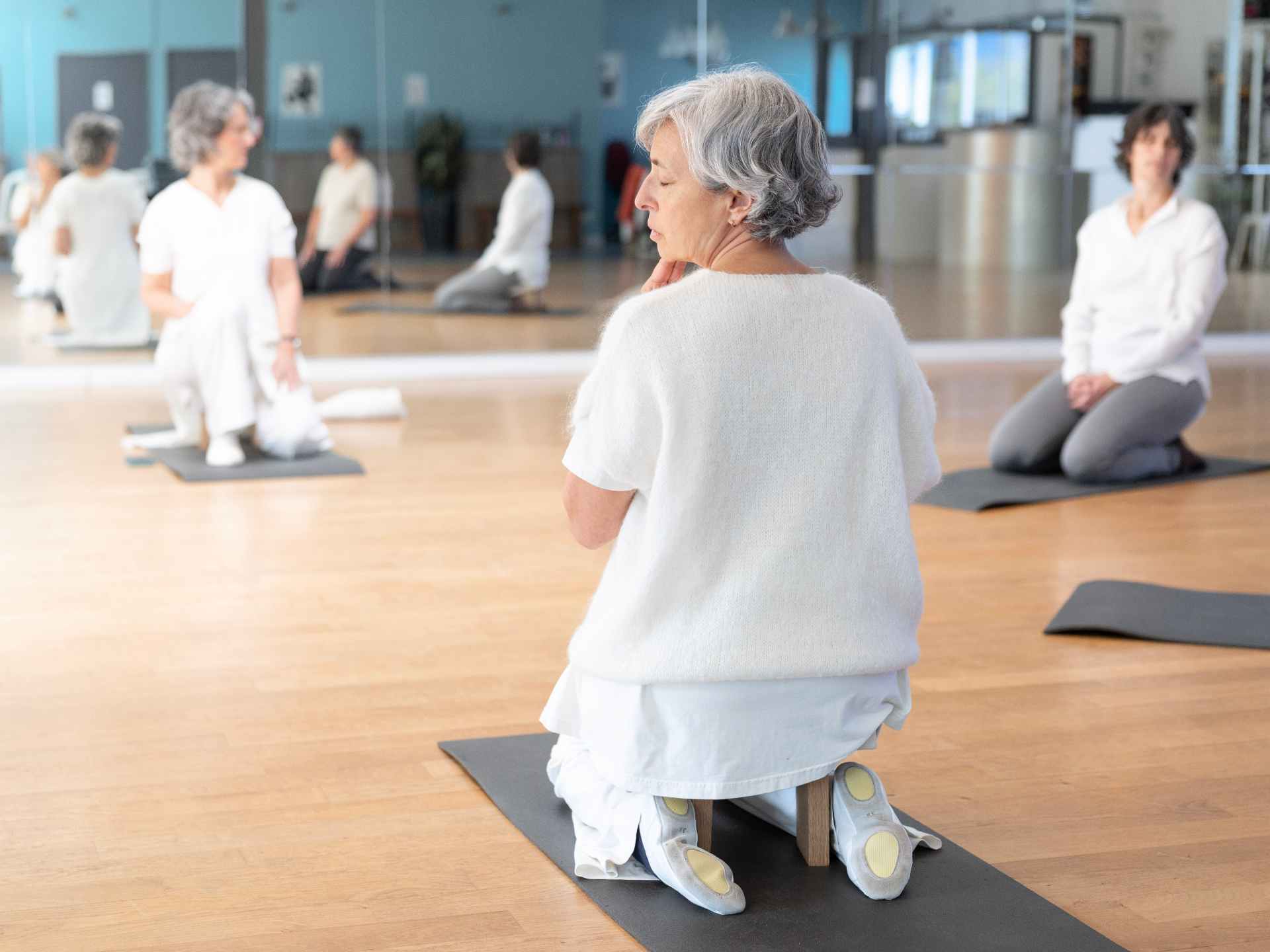 Assise méditative — Lahore Nadi Yoga